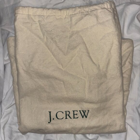 J. Crew Red Leather Satchel